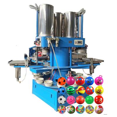 China Rotomolding Product Good Quality Ocean Sea Children Full PVC Printing Plastic Ball Making Toy Molding Machine PVC Ball Maker Rubber Machine for sale