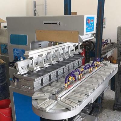 China Factory Price High Quality Cheap Manual Flat Product Pad Printing Machine For Round for sale