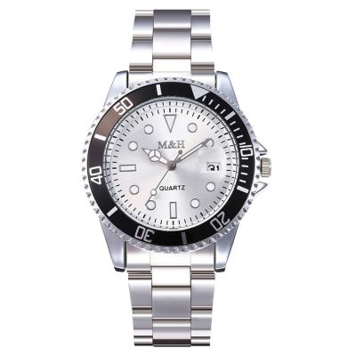 China Non-specific 2019 hot sale fashion casual men's watch alloy quartz strap men's wristwatch for sale