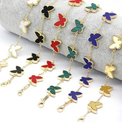 China CLASSIC hot sale custom jewelry fashion 18k gold plated butterfly women bracelet for sale