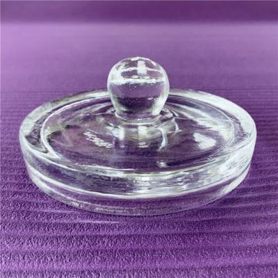 China Viable high fermentation glass weight with fluted handle, 4.75 inches for sale