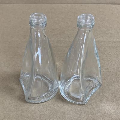 China Alcoholic Beverage Mini Liquor Glass Bottle 50ml, Mini Alcohol Shot Bottle for sale