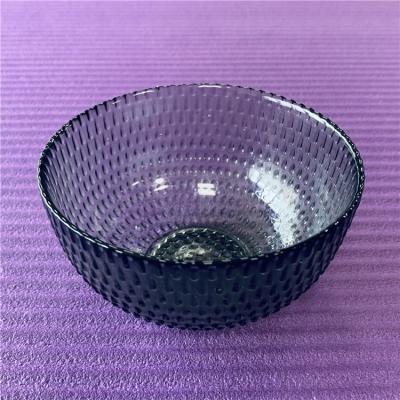 China Sustainable 3.8 inch mini glass bowl for cooking prep, dessert, dips, and candy or nut dish bowl for sale