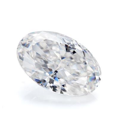 China Color Play or Fire Holycome 7*9mm Crushed Ice Oval Cut D VVS1 White Crushed Ice Oval Loose Moissanite for sale