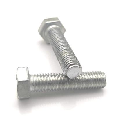 China Din Asme Standard Stainless Steel Hex Bolt Full Thread Half Thread for sale