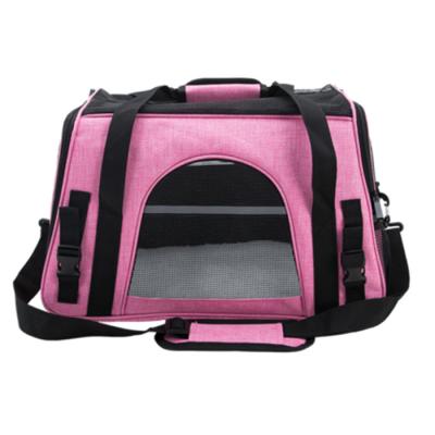 China Sustainable Pet Bag Breathable Pet Bag Soft-sided Travel Pet Bag Breathable Bag for sale