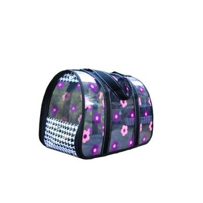 China Pet Viable Bag Fashion Pet Bag Transparent Printing Pet Bag for sale