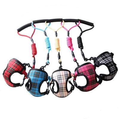 China Padded Dog Harness No Pull Adjustable Dog Chest Walking Harness with 2 Leash Clips Relieve Padded Dog Vest Harness with Easy Handle for sale