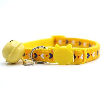 China Custom Made Copy Classic Personalized Cat Collar With Adjustable Bell for sale