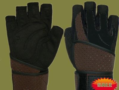 China Gym weight lifting gloves for sale