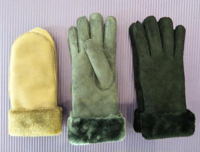 China fake fur winter gloves for sale