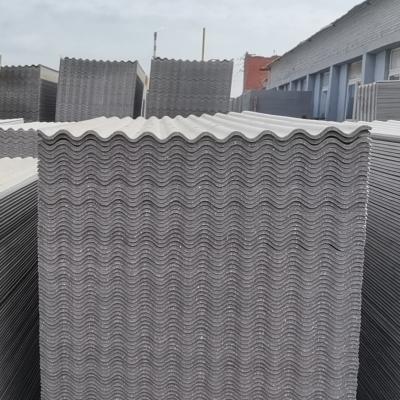 China Modern Hot Selling Small Medium And Large Waves Fiber Cement Roof Tile Non-Asbestos Roofing Sheet for sale