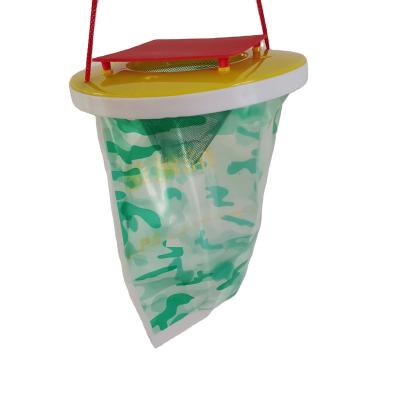 China Factory Direct Sales TrapFly Outdoor Non-Toxic Insect Catcher Trap Fly Bait Hanging Bag TrapNon-Toxic For Farm Fly Bag for sale