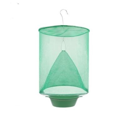 China 20-50 Square Meters 1PCS Fly Control Reusable Hanging Fly Catcher Killer Fly Trap Zapper Cage Net Trap Garden Home for sale