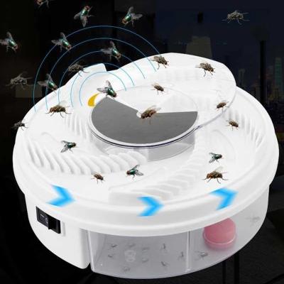 China Electric Efficient Automatic Fly Trap FLYCATCHER Insect Catcher Device Fly Trap USB Stored Artifacts Insect Catch Trap for sale