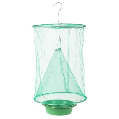 China 20-50 Square Meters Fly Control Trap Plants Reusable Hanging Fly Catcher Killer Fly Catcher Zapper Cage Net Trap Garden Supplies Cockroaches for sale