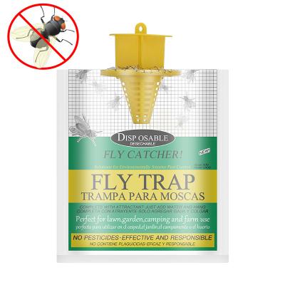 China < 20 Square Meters 1pcs FLYCATCHER Disposable Insect Attractant Fly-Trapping Control Bag Pilots Killer Fly Control Products Garden Tools for sale