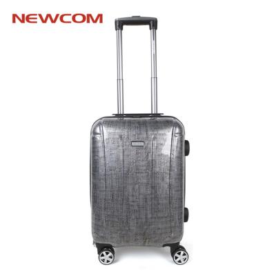 China Newcom Lightweight Smart PC Luggage Smart Self Weighing Suitcase With TSA Lock Business Luggage for sale