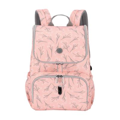 China With Waterproof USB Multifuction Backpack Ozone Disinfection Diaper Bags Ozone Sterilizer Mom Backpack for sale