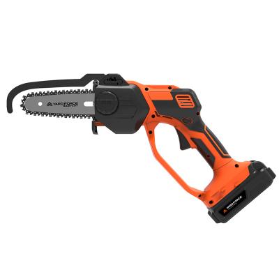 China Anti-Slip Force 20V Mini Cordless Yard Chainsaw with 2.0 AH Batteries, 13 cm Cutting Length, 3.2 m/s Speed, Fast Chainsaw - LS C13 for sale