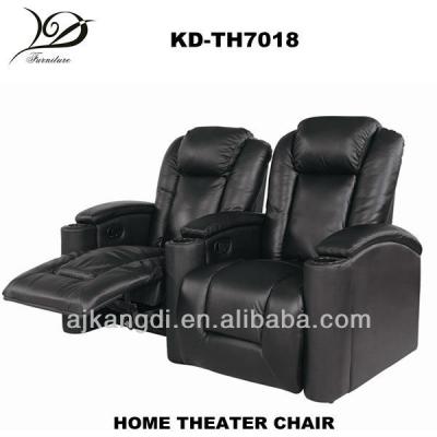 China Functional European style sofa/recliner chair/leather recliner sofa KD-TH7018 for sale