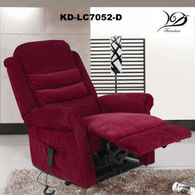 China Multifunctional modern style electric red wine recliner lift sofa /KD-LC7052 for sale