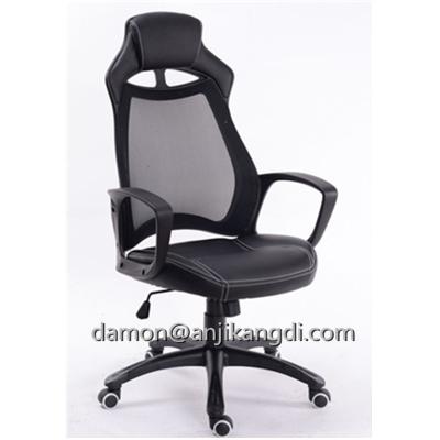 China Executive Chair KD SGS Office Racing Office Sports Chair KD-DSP411-BLACK for sale