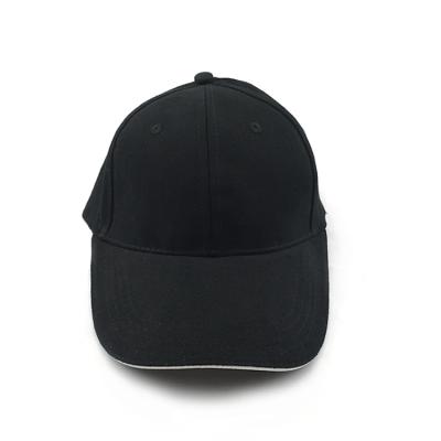 China 2019 COMMON Stock Baseball Cap White Hat Black Hat for sale