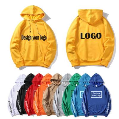 China Wholesale High Quality Men's Raincoats, Embroidery Plain Blank Polyester Hoodie Sweatshirt/Custom Made Logo for sale