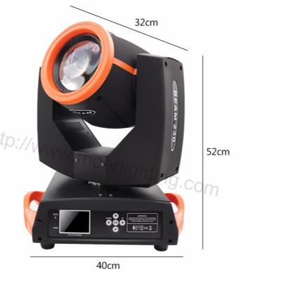 China High quality sports beam spot wash stadiums moving head 3 7R 230W in 1 beam sharpy for sale