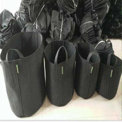 China Custom Made High Quality Felt Felt Planting Bags for Flowering Plant Pots for Growing Bags for sale