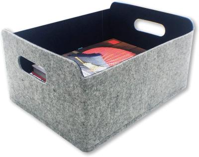 China High Quality Felt Felt Storage Basket Home Sea Grass Bag Sustainable Receive Package for sale