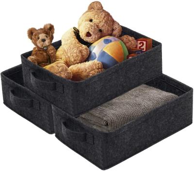 China Sustainable Factories Sell Felt Household Toys And Sundries Other Storage Baskets Baby Baskets for sale