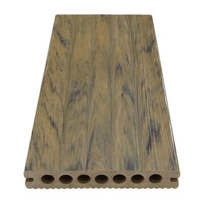 China Recycled Hollow Core Composite Decking Eco-Friendly And Anti-Slip for sale