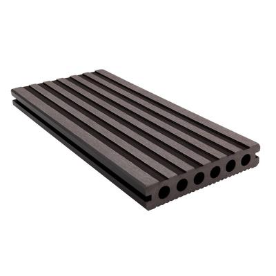 China Outdoor Solution Hollow Structured Composite Decking Pest Resistant for sale