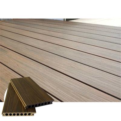 Cina Piattaforma composita ricoperta di plastica 157*22mm di legno dell'iarda del tek nessun Decking della crepa in vendita