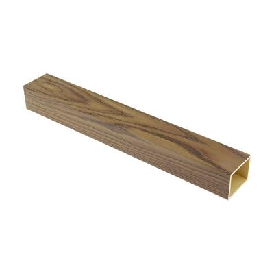 Китай Superb Color Retention Indoor WPC Timber Tube OEM ODM Available продается