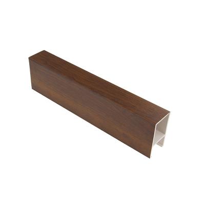 Cina Inquinamento non tossico materiale 25x50mm dei pannelli per soffitti di legno della venatura del legno di ECO in vendita