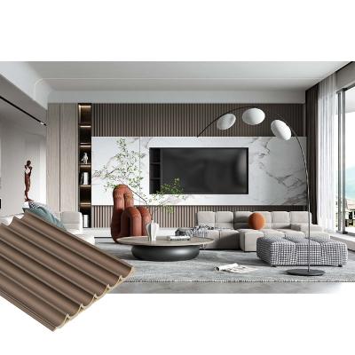 China Woodgrain ECO Friendly Interior Wooden Wall Panels 159x15mm CWB159B for sale