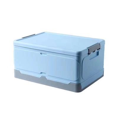 China PP Students High School Book Storage Box Artifact Loaded Books For Classroom Use Foldable Storage Box for sale