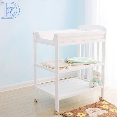 China 2019 Solid Wood Baby Bedroom Furniture Baby Diaper Changing Table for sale