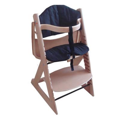 China Safety Comfortable Baby Dining Chair Best Price Wooden Umpire Chair Baby Feeding for sale