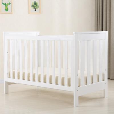 China White Convertible Multifunctional Solid Wood Baby Crib Swing Baby Hutch for sale