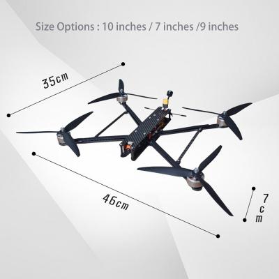 China 10-Inch 3115 9000KV Motor FPV Drone With Battery Camera VR Glasses ELRS 915 Receiver for sale