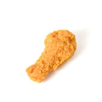 China Modeling Realistic Fake Food KFC Fried Chicken Drumsticks Crispy Model For Snack Bar Props for sale