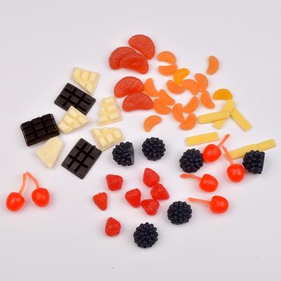 China Small Africa Strawberry Fake Chocolate Fried Cake Simulation Food DIY Mobile Phone Case for sale