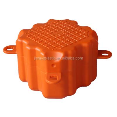 China Blue or Gray Color Water Project Modular Plastic Floating Dock Float for sale