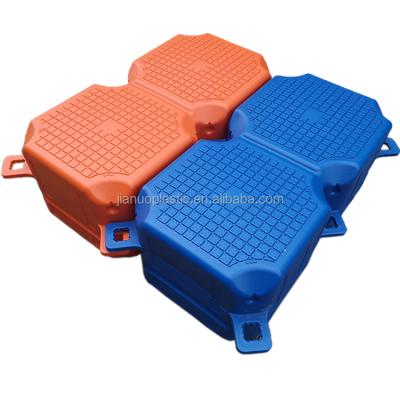 China Water Project Marina Dock Pontoon Plastic Cube Floating Platform for sale