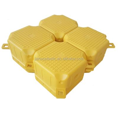 China Water Project Plastic Floating Dock Pontoon Cubes Plastic Product Name And Zero Party Plastic Floating Dock for sale