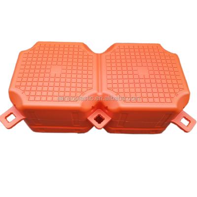 China Water Project Floating Dock Part And Dock Boat Floating Pontoon Pillar Modular Plastic Cubes for sale